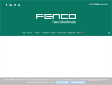 Tablet Screenshot of fenco.it